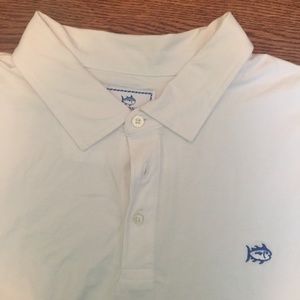 Southern Tide White Polo Men's XXL